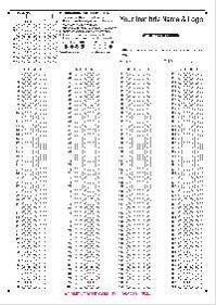 OMR Answer Sheet