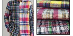 Madras Check Fabric