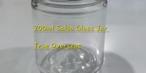 200 Ml Glass Salsa Jar