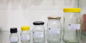 250 Ml Glass Square Jar
