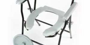Premium Steel Commode Chair