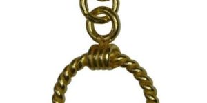 12mm Striped Toggle Clasp