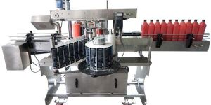 Double Side Sticker Labeling Machine