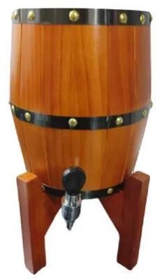 Wooden Beer Barrel
