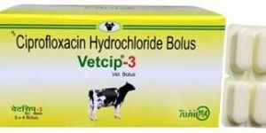 Ciprofloxacin Hydrochloride Bolus Tablet