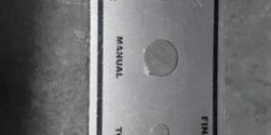 Laser Cutting Name Plate