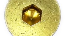 BRASS CSK ALLEN BOLT