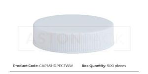 45mm Continuous Thread (CT) Cap w/ Wads (For HDPE Bottles)