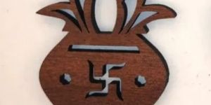 Wooden Kalash Religious Craft