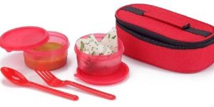 Plastic Round Tiffin Box