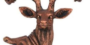 Decorative Polyresin Deer Head Figurine