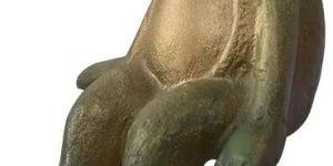 Frog Bronze Antique Sculpture