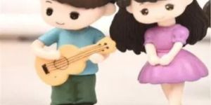 Lover Couple Miniature Showpiece