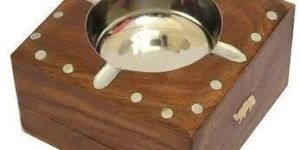 Wooden Sliding Ashtray