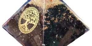 Black Tourmaline Orgone Pyramid