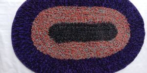 Cotton Oval Reversible Doormat