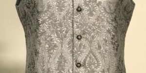 Mens Kashmiri Embroidery Nehru Jacket