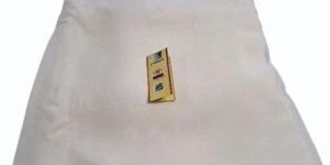 White Chinon Kashmiri Silk Fabric