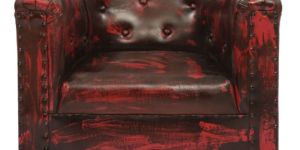 Leather 1 Seater Sofa