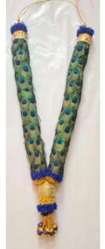 Peacock Feather Garland