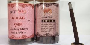 Surbhi Gulab Cow Dung Dhoop Stick