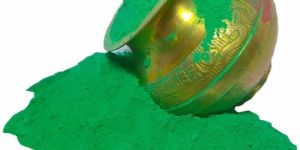 Lemon Green Gulal Powder