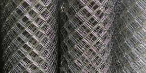 Silver Mild Steel Wire Mesh Fence