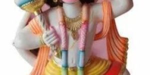 23 Inch Marble Lord Hanuman Ji Statue