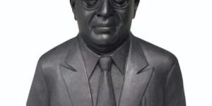 Black Marble Dr. B R Ambedkar Statue