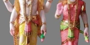 Marble Laxmi Narayan Statue