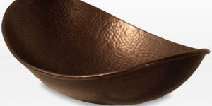 Boat Style Designer Copper Sink