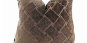 Applique Embroidered Velvet Cushion Cover