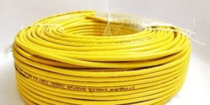 Yellow PVC Housing Wire
