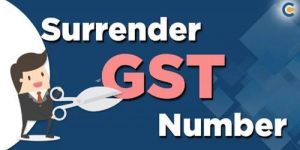 GST Surrender Service