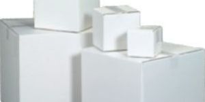 White Duplex Corrugated Box