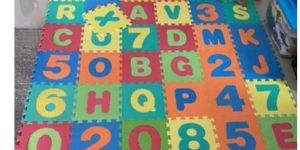 Multicolor Educational Floor Mat