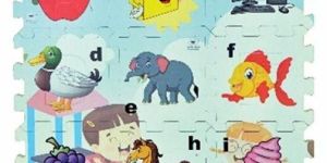 Printed Educational Puzzle Floor Mat