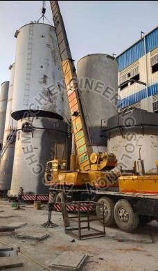 Mild Steel Powder Storage Silo