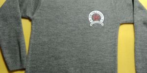 High Neck School Sweater