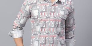 MAROON OPULENT PAISLEY PRINTED CASUAL SHIRT