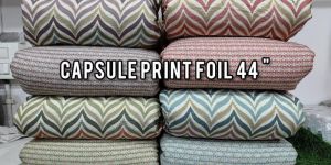 Cotton Fabric D Capsule Print