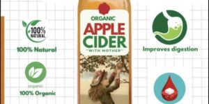 Organic Apple Cider Vinegar with Mother