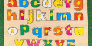 Wooden Educational Toy Small Abc