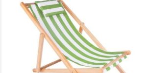 Wooden Easy Chair without Handle