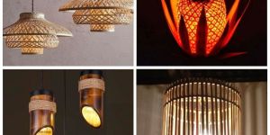 Bamboo Lamp Shade