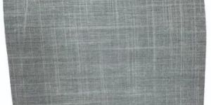 Grey Plain Cotton Dobby Fabric
