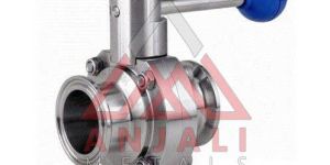 SMS Union End Butterfly Valve