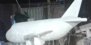 Fiber Aircraft Statue