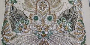 Hand Embroidery Sadar Fabric