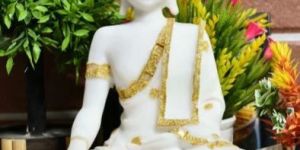 Marble Buddha Samadhi Statue